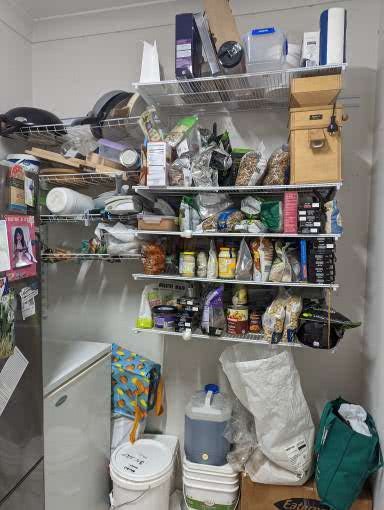 BEFORE - Small Pantry