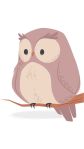Illustrated Cute Owl –&nbsp;1